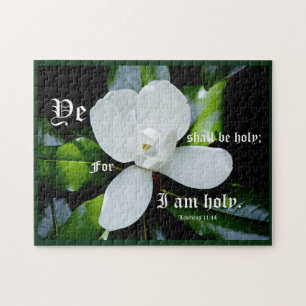 Puzzle Magnolia du Sud avec Lévitique 11:44