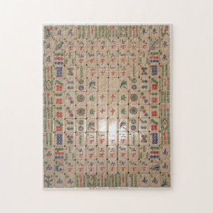 Puzzle Mah-Jong set 1 - Carré symbolique