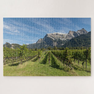 Puzzle Maienfeld Graubünden Suisse Vignobles