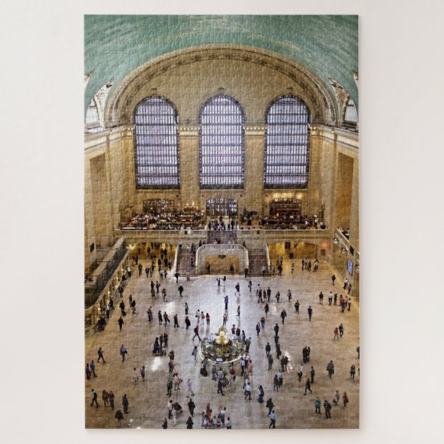 Puzzle Main Concourse Grand Central Terminal 1914 (Vertical)