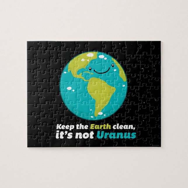 Puzzle Maintenez la terre propre (Horizontal)