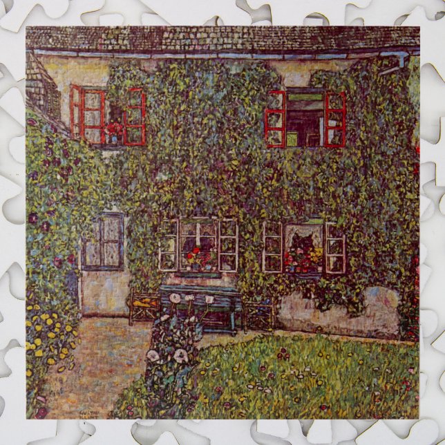 Puzzle Maison de Guardaboschi par Gustav Klimt, Art Vinta (Créateur téléchargé)