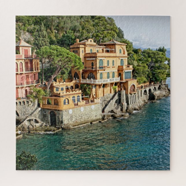 Puzzle Maison d'été italienne - 20x20 pouces - 676 pcs. (Vertical)