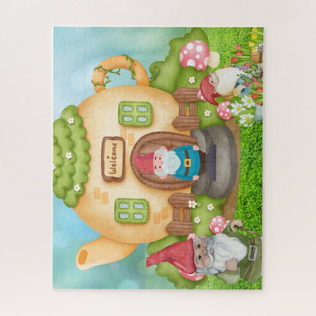 Puzzle Maison Gnome (Vertical)