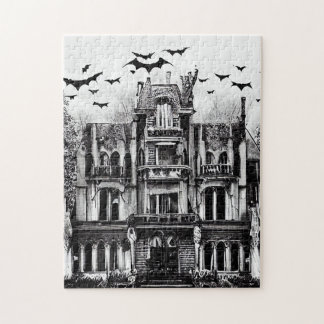 Puzzle Maison haunted