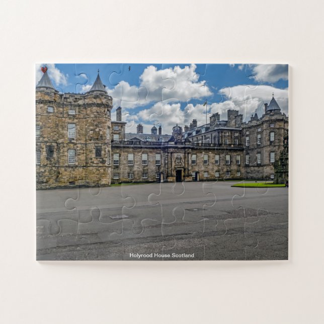 Puzzle Maison Holyrood Écosse (Horizontal)