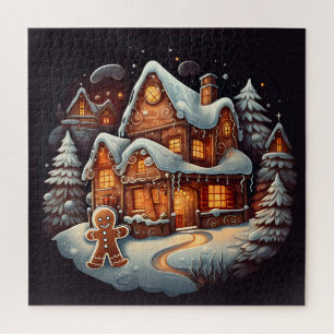 Puzzle Maison homme Xmas Gingpain