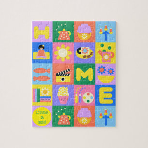 Puzzle Maison personnalisée Sweet Home