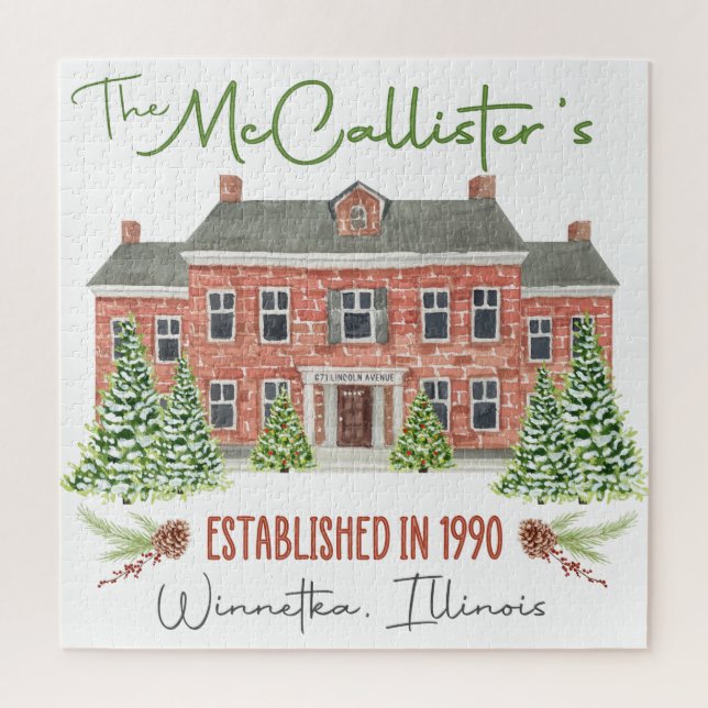 Puzzle Maison unique (Vertical)