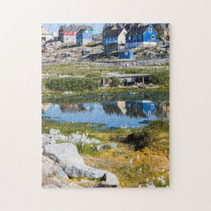 Puzzle Maisons au Groenland