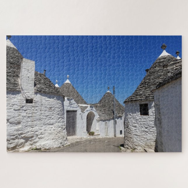 Puzzle Maisons traditionnelles de trulli dans (Horizontal)
