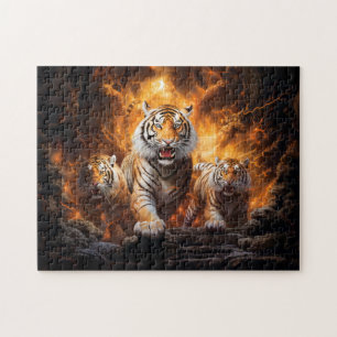 Puzzle Majestic Tiger Chinese Zodiac Artistrie