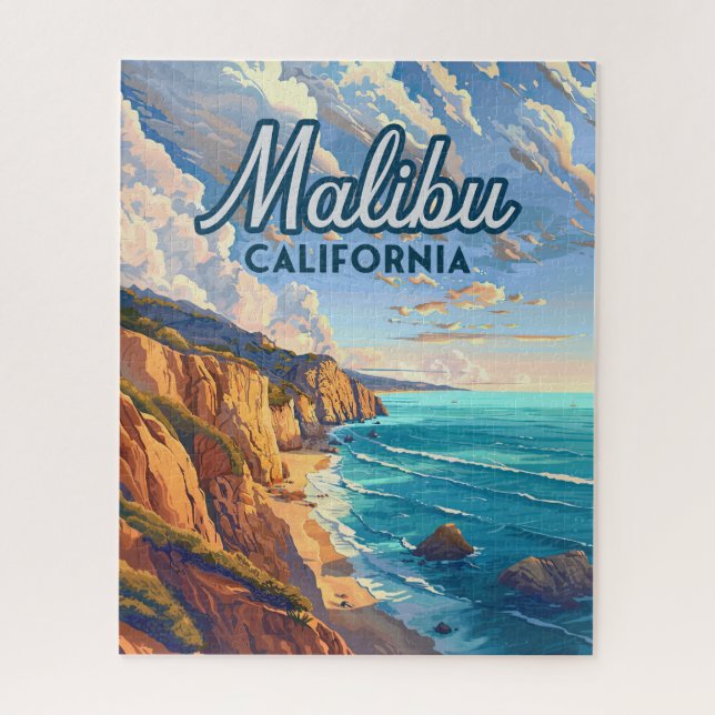 Puzzle Malibu California Los Angeles El Matador Beach (Vertical)