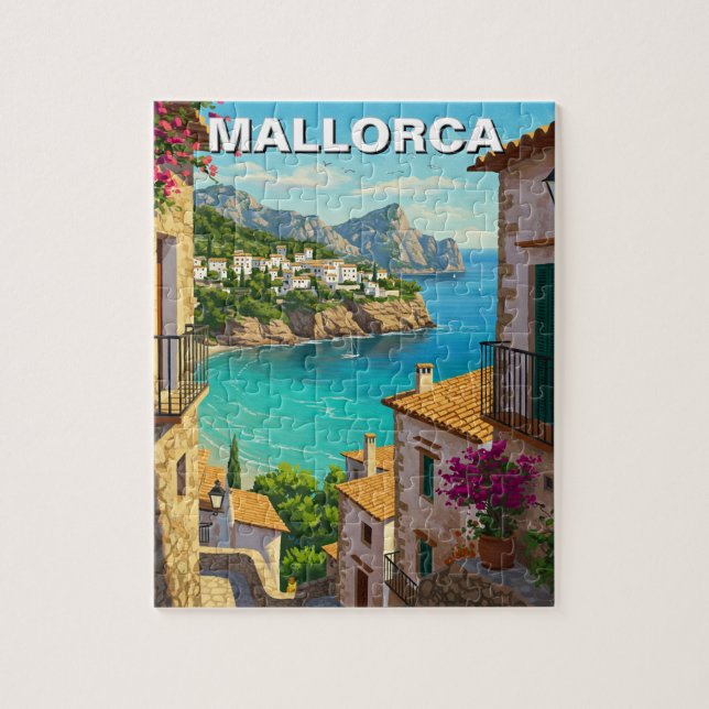 Puzzle Mallorca Espagne Voyage (Vertical)