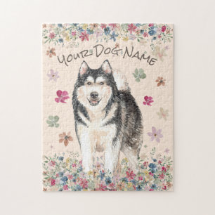 Puzzle Mally Malamute d'Alaska
