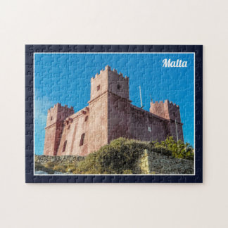 Puzzle Malta St. Agatha's Tower a.k.a. Red Tower Mellieha