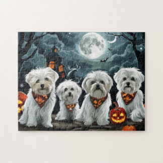 Puzzle Maltese Halloween Épouvantable