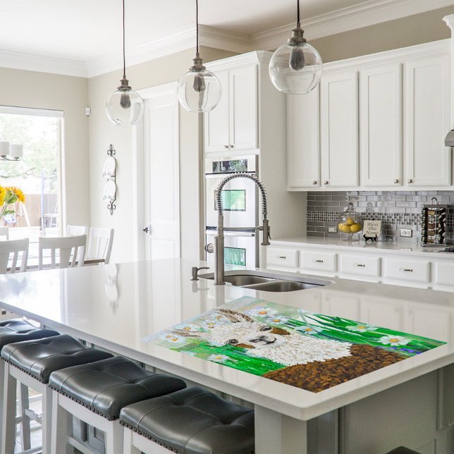 Puzzle Mama Llama et Daisies (Créateur téléchargé)