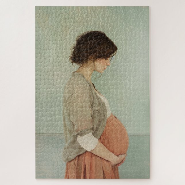 Puzzle Maman attendue (Vertical)