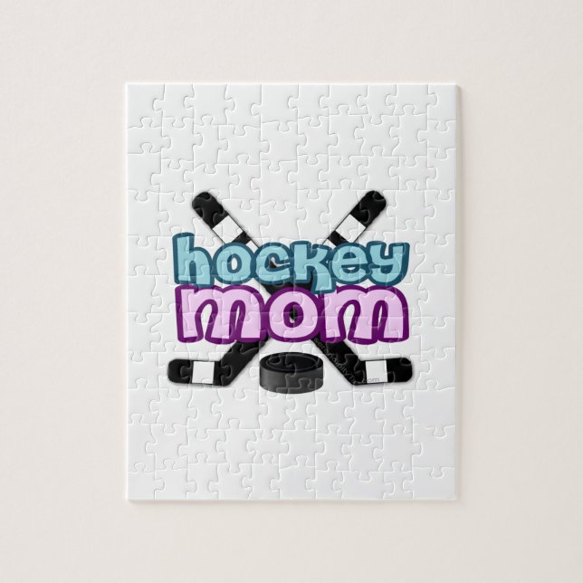 Puzzle Maman du hockey (Vertical)