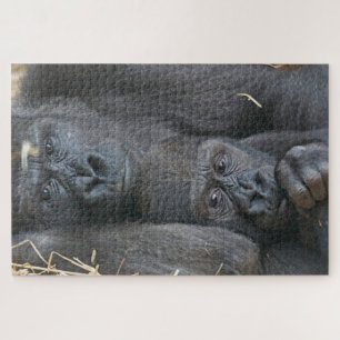 Puzzle Maman et Baby Gorilla