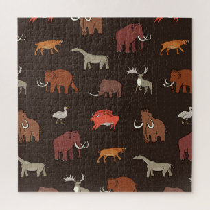 Puzzle Mammoth Era : Préhistorique Motif à thème.