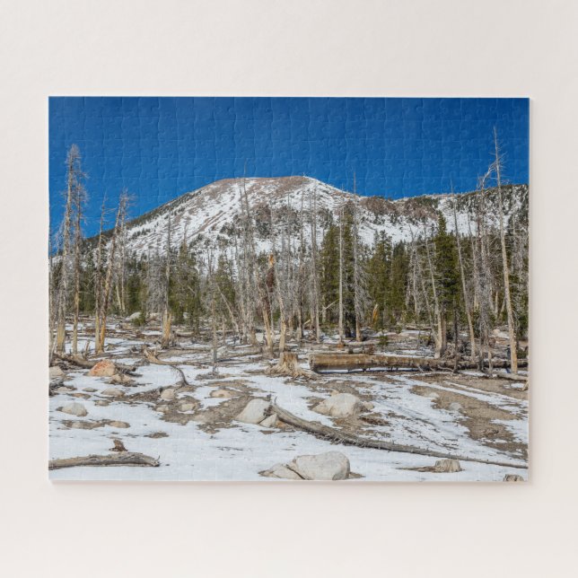 Puzzle Mammoth Mountain Vue depuis le lac Horseshoe (Horizontal)