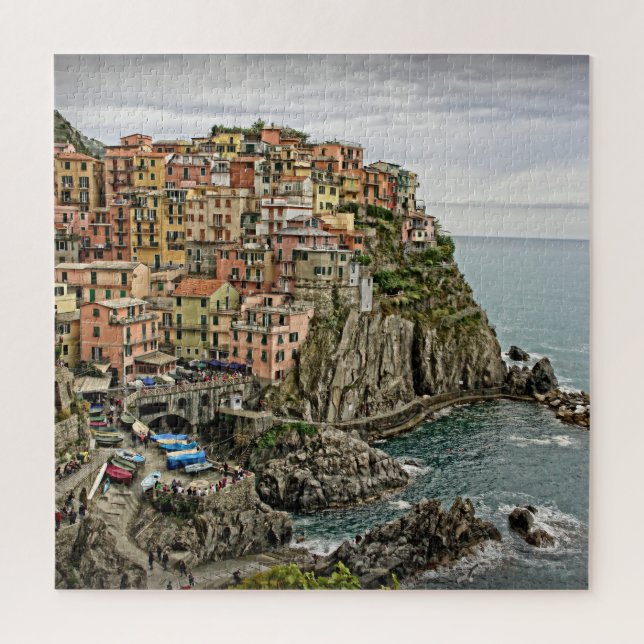 Puzzle Manarola, Italie - Cinque Terre - 20x20 - 676 PCs (Vertical)