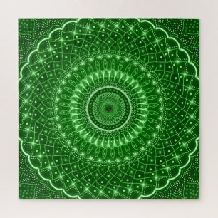 Puzzle Mandala boho de guérison moderne spirituelle indie