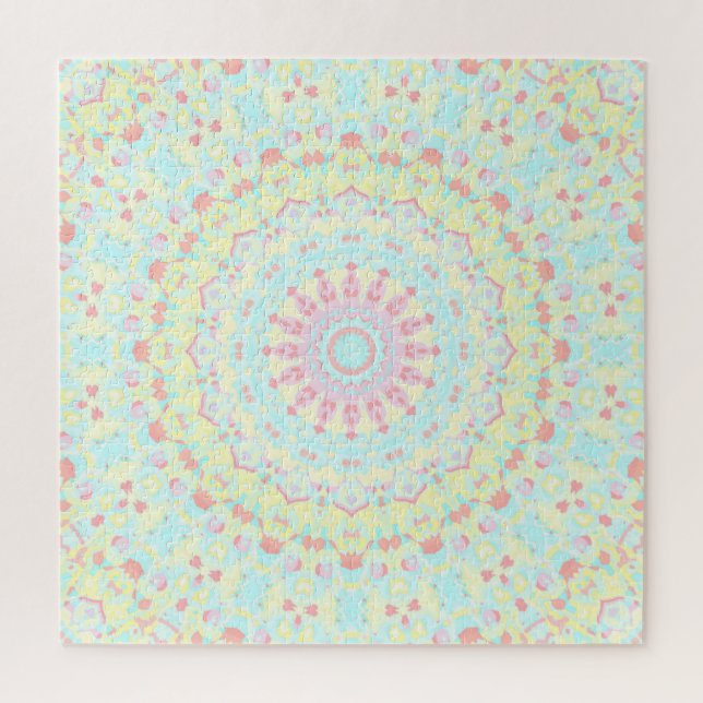 Puzzle Mandala coloré (Vertical)