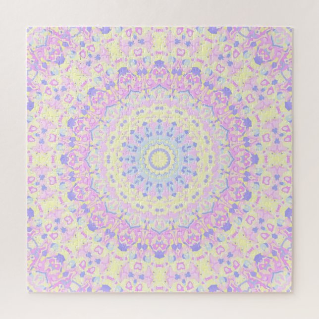 Puzzle Mandala coloré (Vertical)