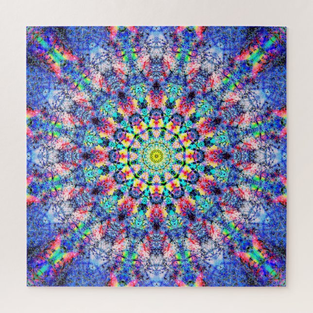 Puzzle Mandala coloré | détendant (Vertical)