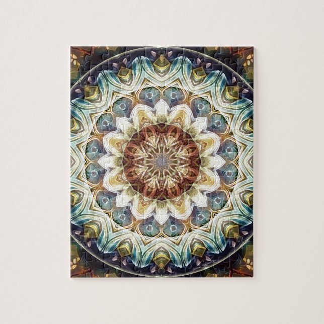 Puzzle Mandalas pendant des périodes de la transition 9 (Vertical)