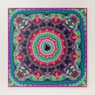 Puzzle Mandelbrot coloré 