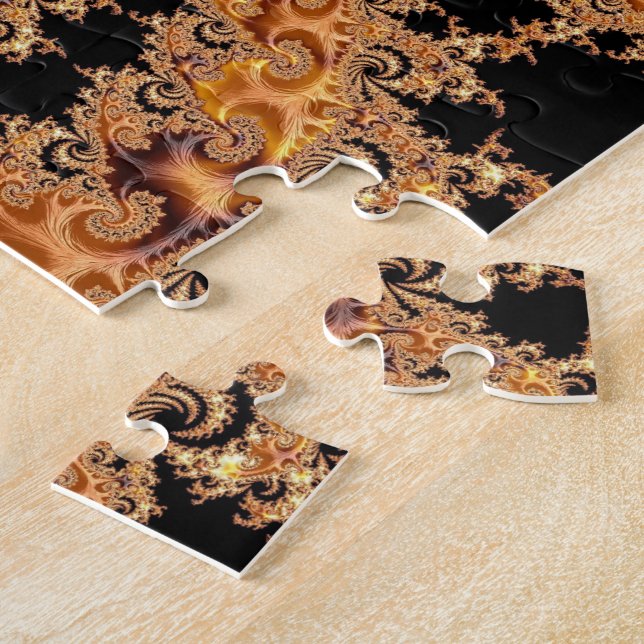 Puzzle Mandelbrot Set Fractal Art numérique Toffee (Côté)