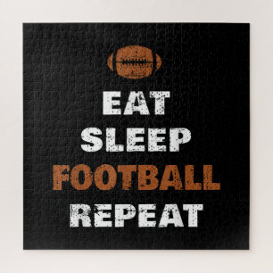 Puzzle Manger Dormir Football Répéter Amour Football Vint