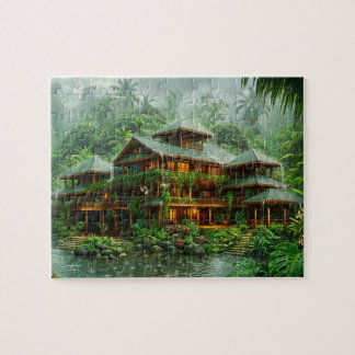 Puzzle Manoir de la Forêt Tropicale Humide