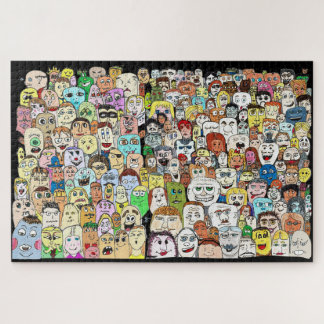 Puzzle Many Faces of Happiness