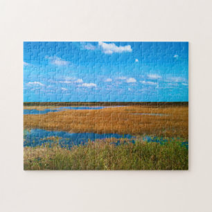 Puzzle Marais de Floride Sawgrass, Ciel & Reflets