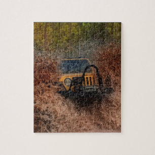 Puzzle Marais Jeeping