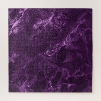 Puzzle Marbre violet foncé : texture luxueuse.