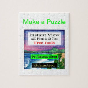 Puzzle Marchandises garanties de photo