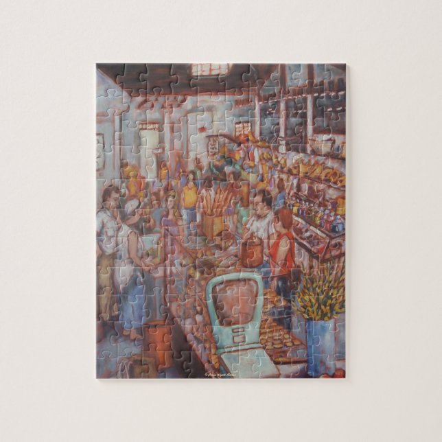 Puzzle Marché central dans la casse-tête de PA de ville (Vertical)