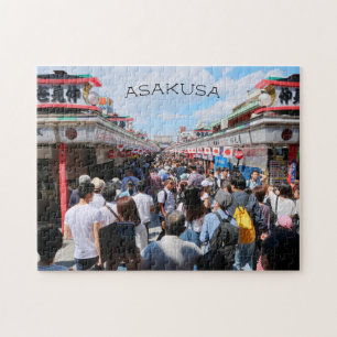 Puzzle Marché d'Asakusa, Tokyo, Japon