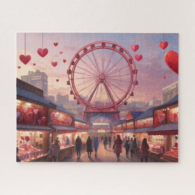 Puzzle Marché de Valentines (Horizontal)