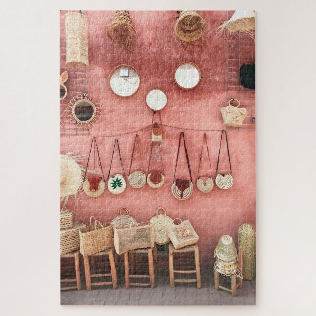 Puzzle Marché d'osier et de paille (Vertical)