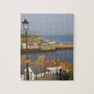 Puzzle Marches menant au port, Whitby, Nord