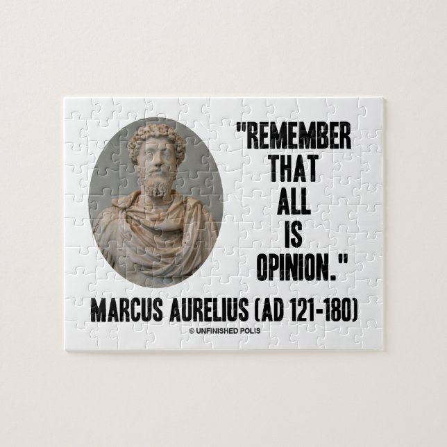 Puzzle Marcus Aurelius se rappellent que tout est (Horizontal)
