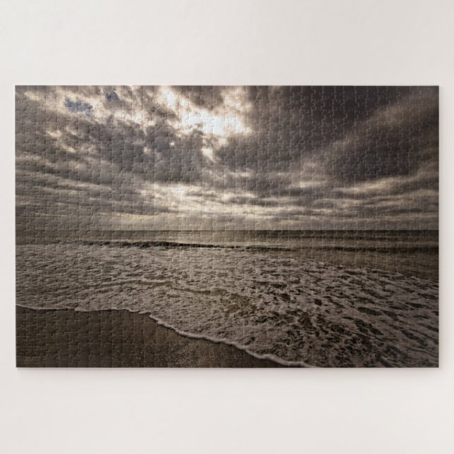 Puzzle Marée roulante sur la plage - 20x30 - 1014 pcs (Horizontal)