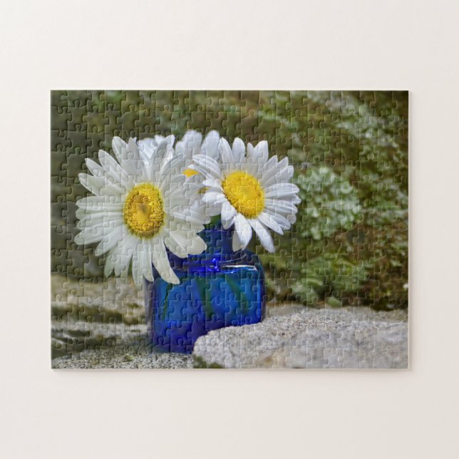Puzzle Marguerite blanche (Horizontal)